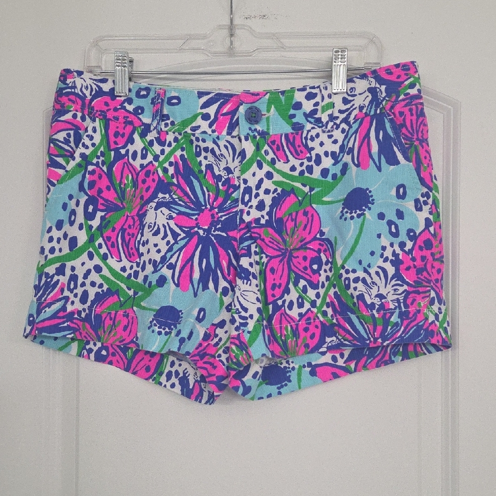 🌺Lilly Pulitzer Beautiful, Tropical Themed Callahan Shorts In Great Condition🌺